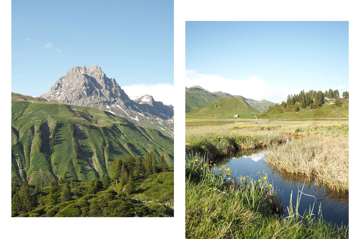 Körbersee - schönster Ort Österreichs in Vorarlberg