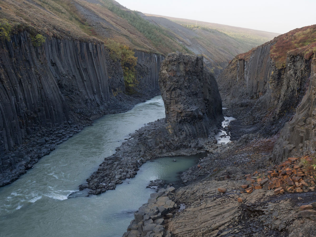 Studlagil Canyon Island Wandern (”)