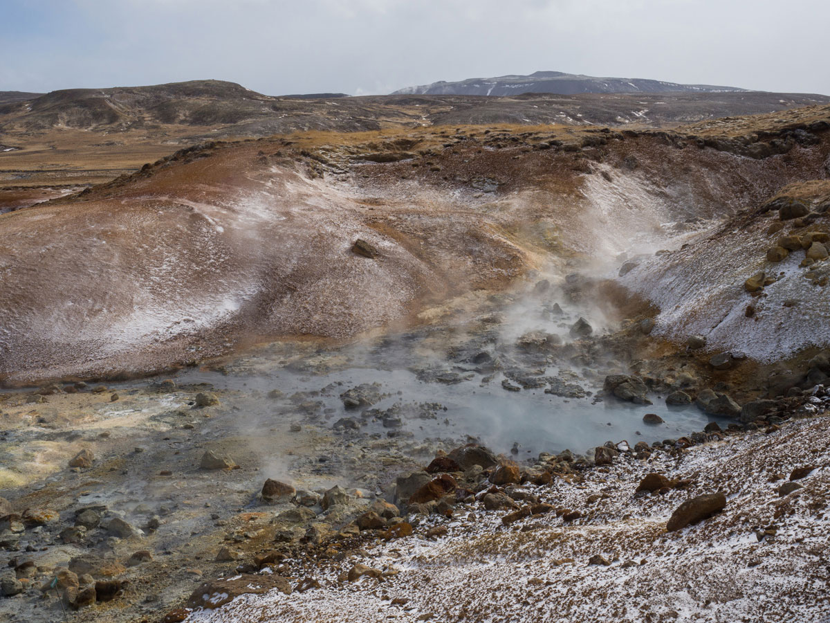 Sehenswertes Island Krysuvik Heisse Quellen