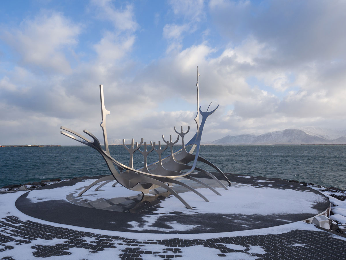 Sehenswuerdigkeiten Reykjavik Island Sun Voyager