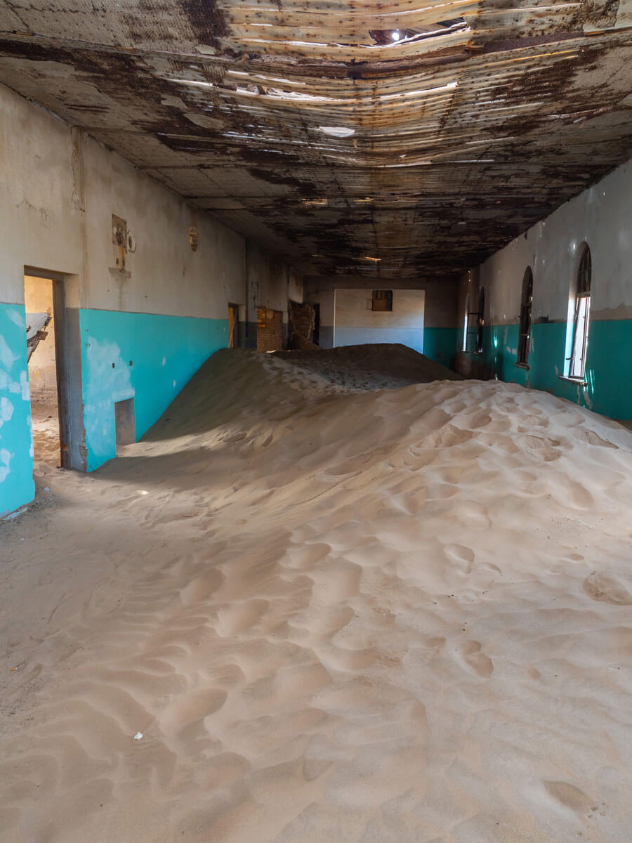 Namibia Sehenswuerdigkeiten Kolmanskuppe Kolmanskop ”